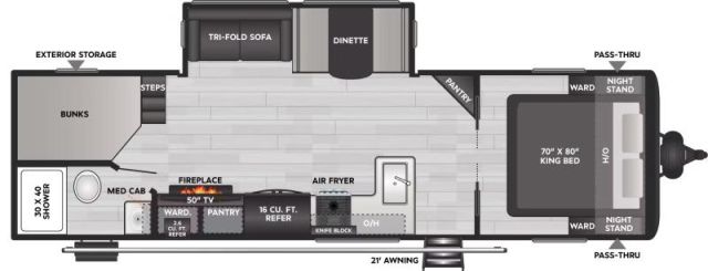 LS-K-2801R Neuf Keystone Coleman 2900BH 2026 a vendre1
