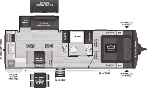 LS-K-2791F Neuf Keystone Cougar 25MLE 2026 a vendre1