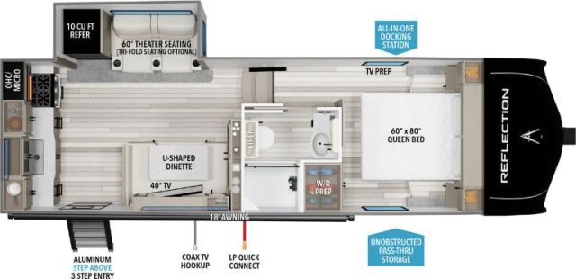 LS-D-2914F Neuf Grand Design Reflection 22RK 2026 a vendre1