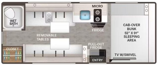LS-T-0308C Neuf Thor Motor Coach Four Winds ESpecs GM 19X19X 2026 a vendre1