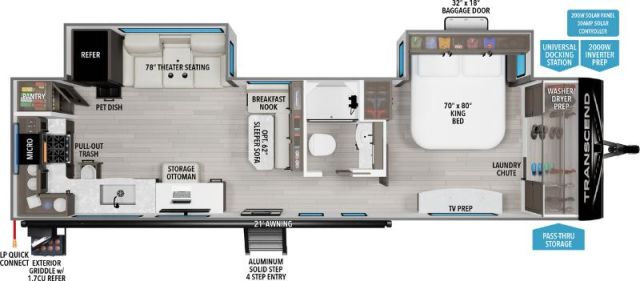 Grand Design Transcend 315RKT