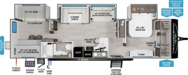 Grand Design Transcend 335BHT
