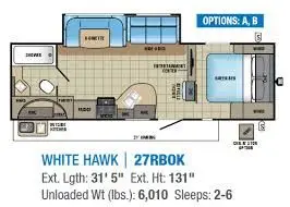 LS-A2-0521 Occasion Jayco White Hawk 27RBOK 2017 a vendre1