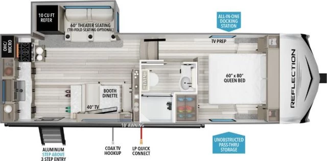 LS-D-2665F Neuf Grand Design Reflection 22RK 100 2025 a vendre1