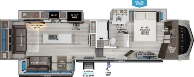 LS-D-2779F Neuf Grand Design Influence 3503GK 2025 a vendre1