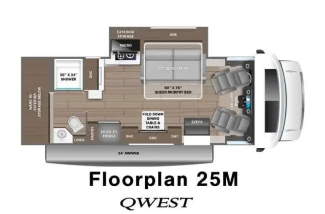 LS-J-3875C Neuf Entegra Coach Qwest 25M 2026 a vendre1