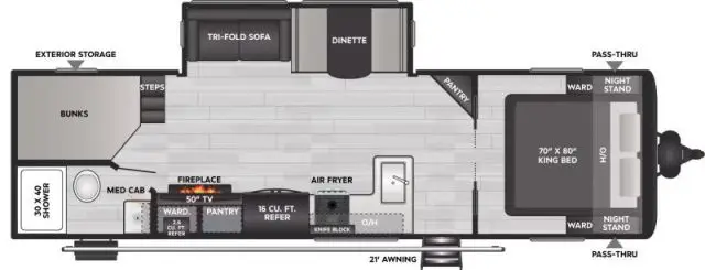 LS-K-2800R Neuf Keystone Coleman 2900BH 2026 a vendre1