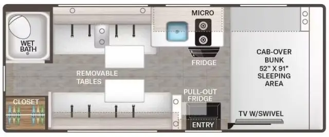 LS-T-0308C Neuf Thor Motor Coach Four Winds 19X GM 2026 a vendre1
