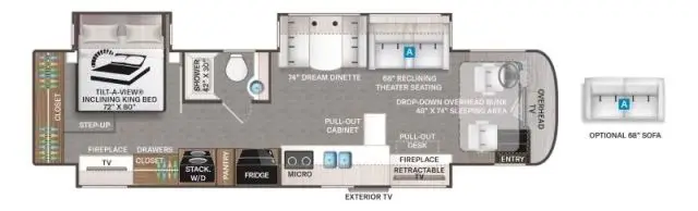 LS-T-0293A Neuf Thor Motor Coach Aria 3702 2026 a vendre1